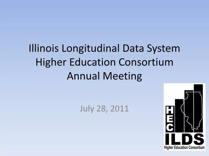 illinois longitudinal data system higher education consortium annual meeting