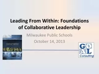 Leading From Within: Foundations of Collaborative Leadership