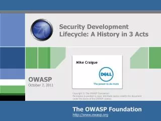 Security Development Lifecycle: A History in 3 Acts