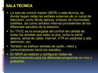 sala t cnica