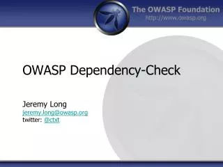 OWASP Dependency-Check