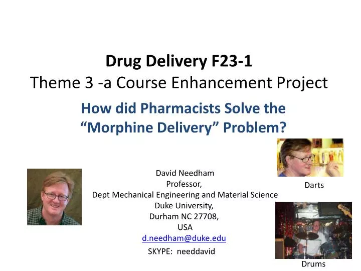 drug delivery f23 1 theme 3 a course enhancement project