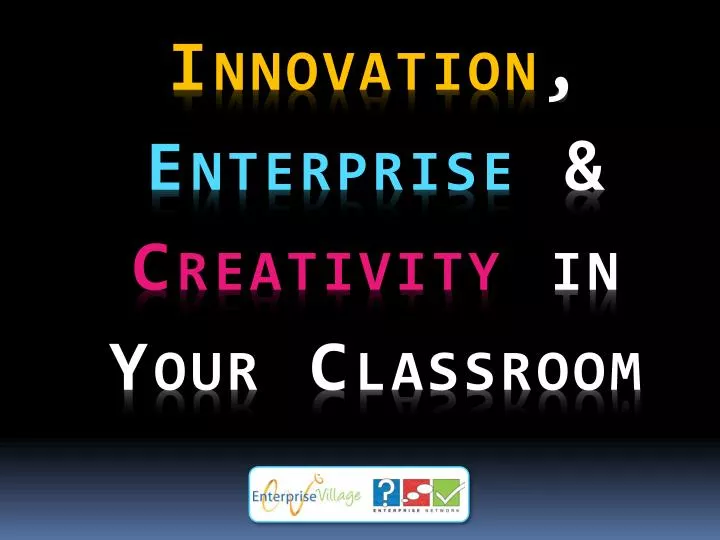 innovation enterprise creativity in your classroom