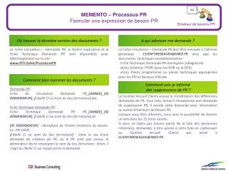m mento formuler une expression de besoin