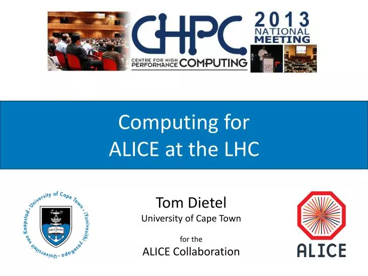 computing for alice at the lhc