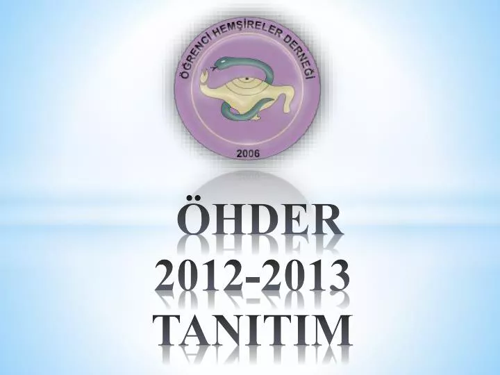 hder 2012 2013 tanitim