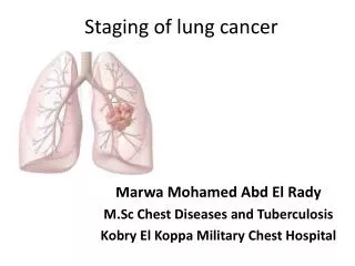 Staging of lung cancer