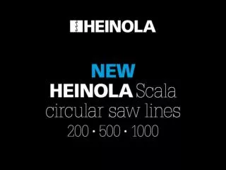HEINOLA SCALA 200-250-1000