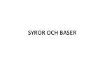 SYROR OCH BASER - slide 1