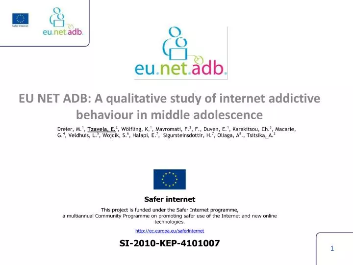 eu net adb a qualitative study of internet addictive behaviour in middle adolescence