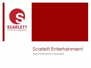 Scarlett Entertainment