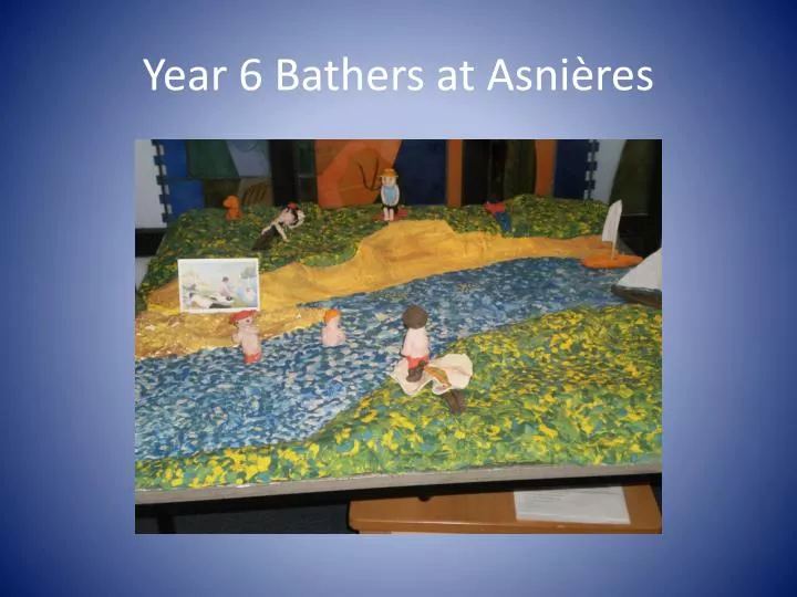 year 6 bathers at asni res