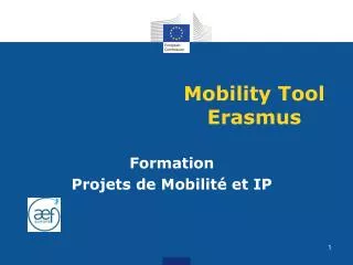Mobility Tool Erasmus