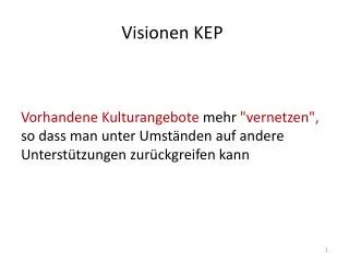 visionen kep