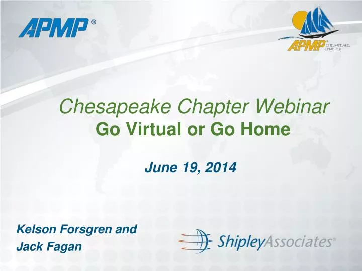 chesapeake chapter webinar go virtual or go home