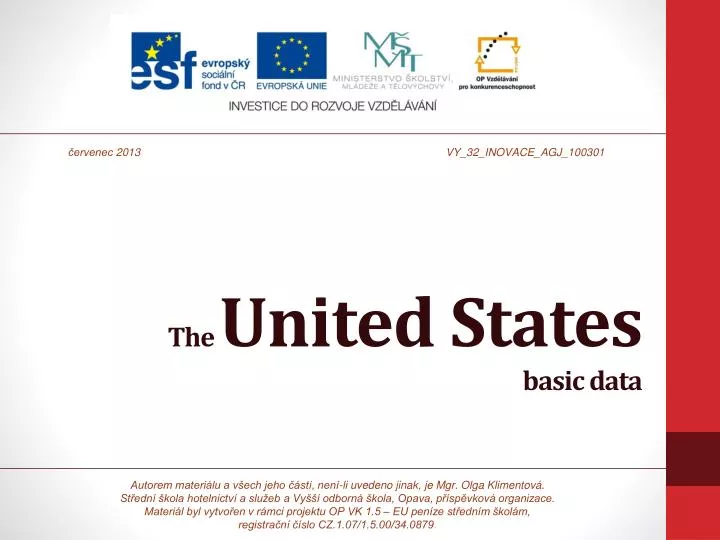 the united states basic data