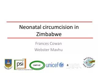 Neonatal circumcision in Zimbabwe