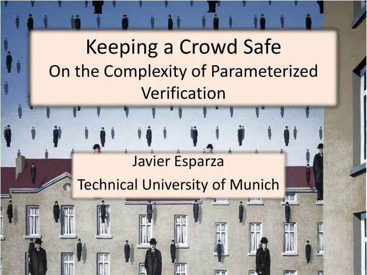 keeping a crowd safe on the complexity of parameterized verification