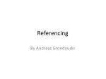 Referencing - slide 1