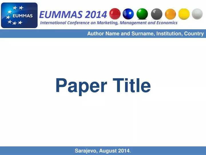 paper title