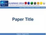 Effective Presentation Guidelines: Enhancing Clarity and Engagement in Academic Settings - slide 1