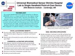 Universal Biomedical Sensor Shrinks Hospital Lab to Single Handheld Point-of-Care Device