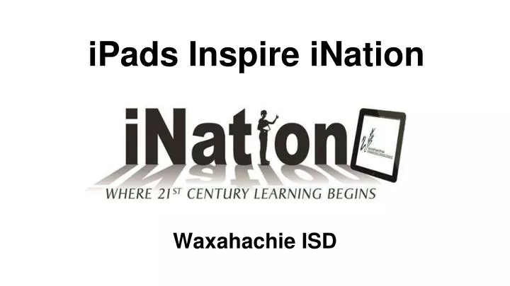 ipads inspire ination