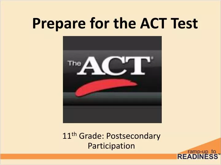 prepare for the act test