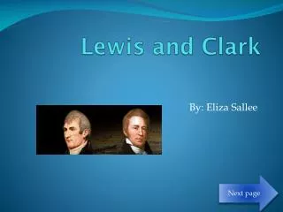 Lewis and Clark