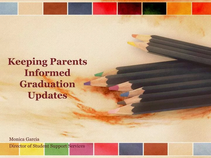 keeping parents informed graduation updates