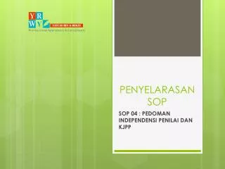 PPT - PANDUAN PENYUSUNAN SOP PowerPoint Presentation, Free Download ...