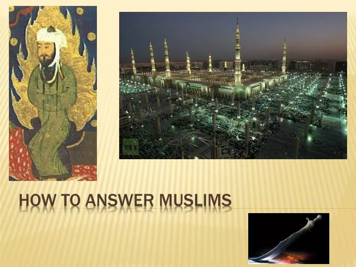 how to answer muslims