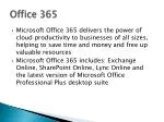 Office 365 - slide 1
