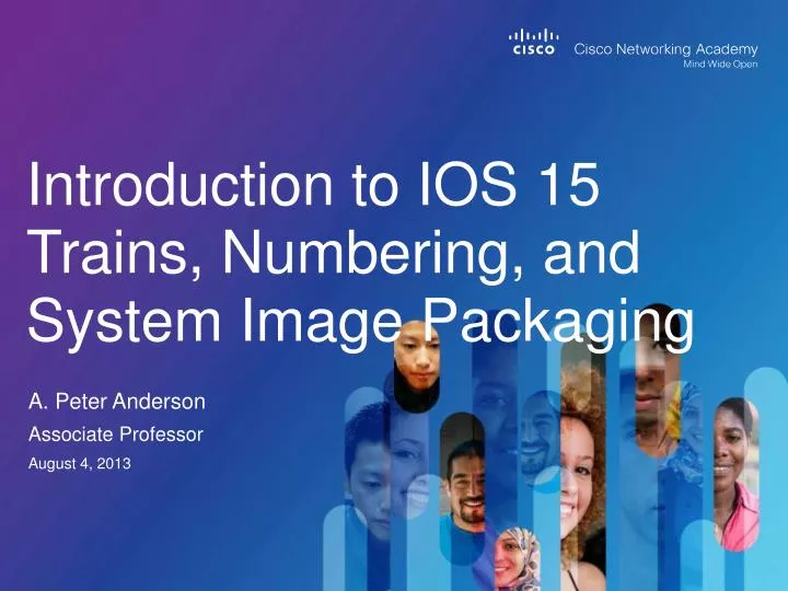 introduction to ios 15 trains numbering and system image packaging