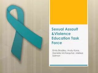 Sexual Assault &amp;Violence Education Task Force