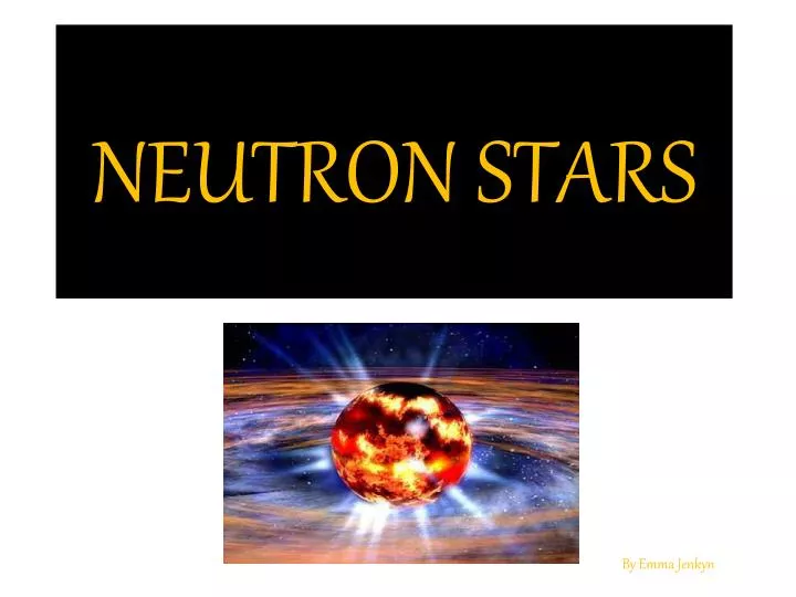 neutron stars