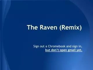 The Raven (Remix)