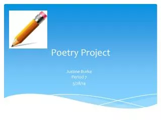 Poetry Project