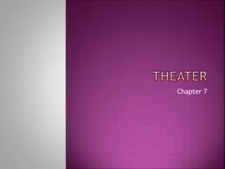 Theater