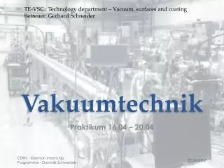 vakuumtechnik