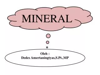 mineral