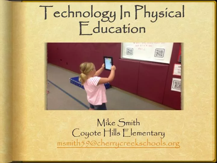 technology in physical education