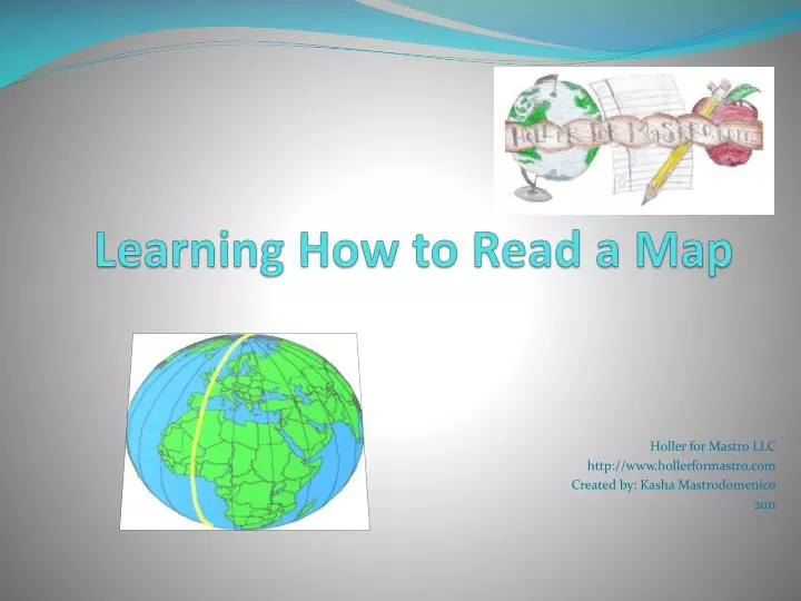 learning how to read a map
