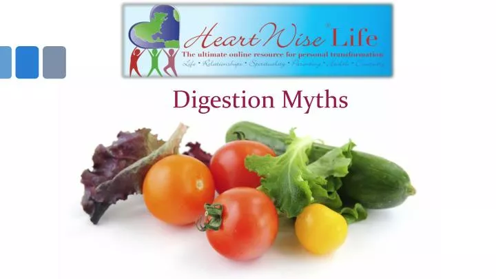 digestion myths