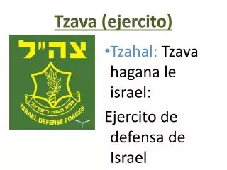 tzava ejercito