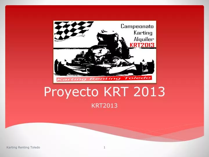 proyecto krt 2013