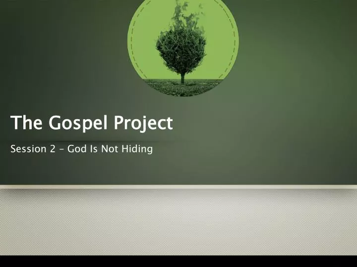 the gospel project