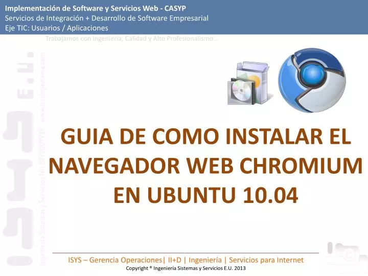 guia de como instalar el navegador web chromium en ubuntu 10 04