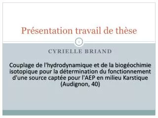 pr sentation travail de th se