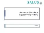 Semantic Metadata Registry/Repository - slide 1
